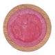 Queen Pink Resin Natural Wooden Dresser Knobs